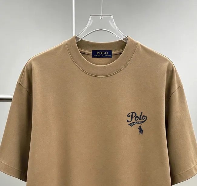 Ralph*Lauren* Hot Sale · g 《 》 tee ， Same Style ， : Black White Coffee Brown Size：S（90-130 ） M（125-150 ） L（135-165 ） XL（160-190 ） XXL（185 ）